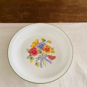 Vintage Corning   Corelle Glass Pie Plate/ Deep Dish