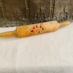 Vintage Wooden Rolling Pin for Display