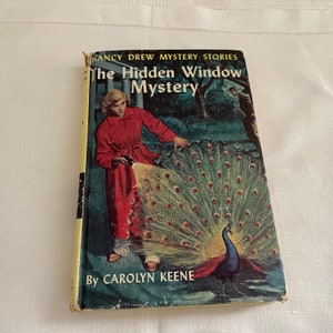SALE***Vintage Nancy Drew Mystery The Hidden Window Mystery Book 1950s