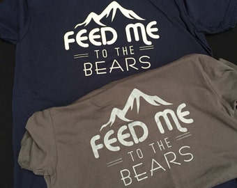 Fütter mich den Bären T-Shirt - Gay Bear Pride T-Shirt
