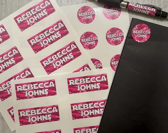 Naamstickers voor kinderen HOGE KWALITEIT Snelle verzending Naamlabel kinderdagverblijf Waterdicht naamlabel Cadeau voor kinderen Terug naar school Schoollabels voor kinderen