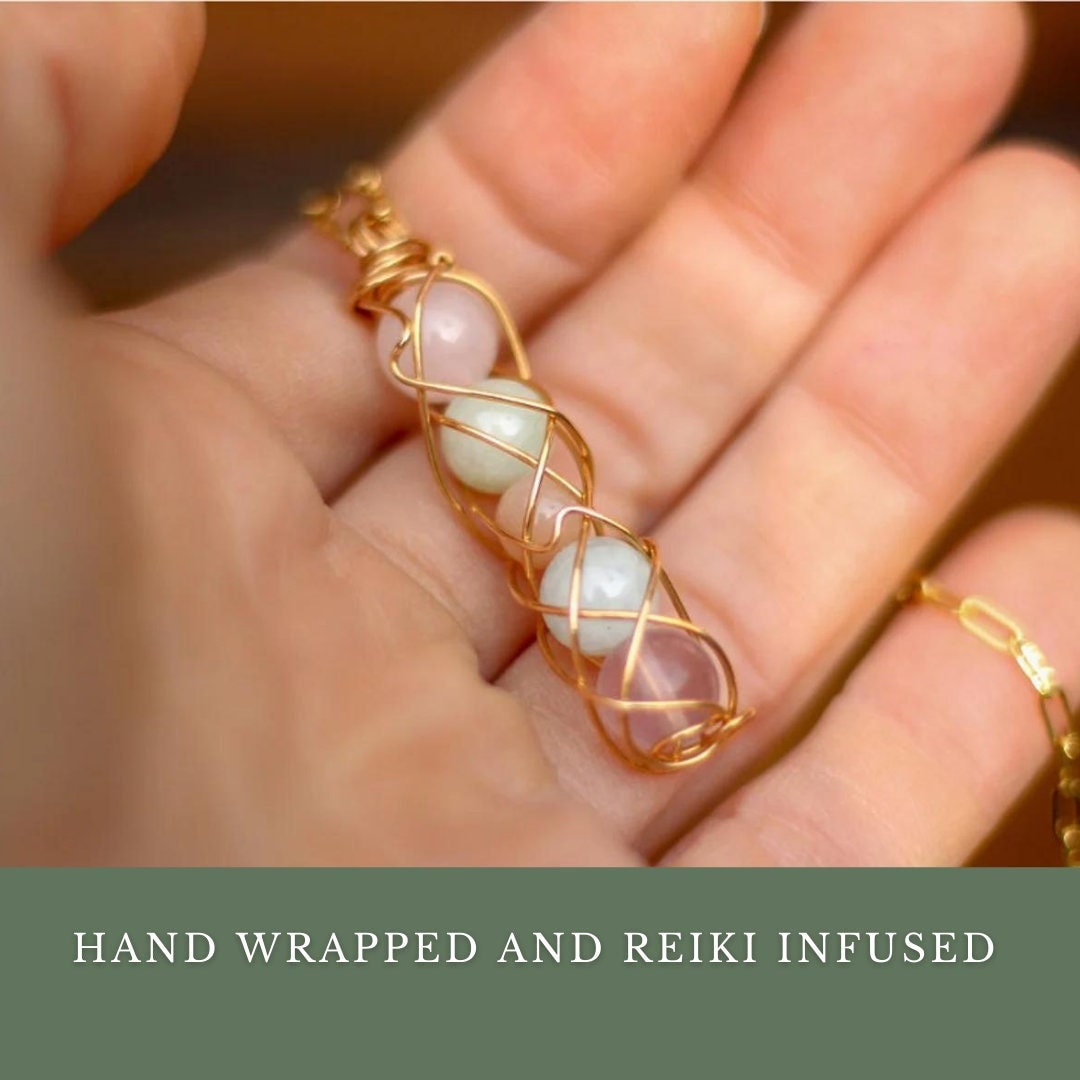 Fertility stone necklace sale