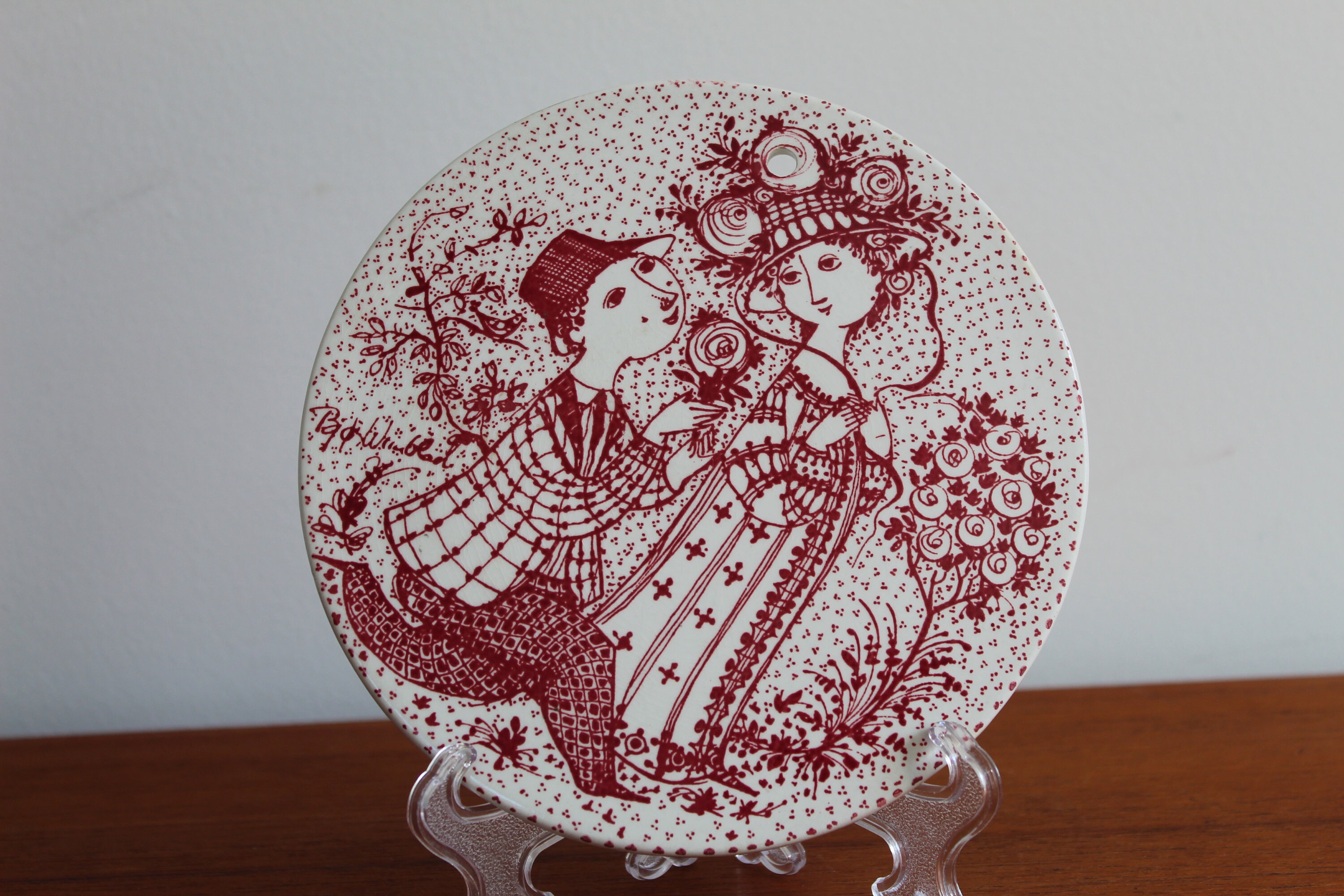 Bjorn wiinblad tile - Etsy 日本