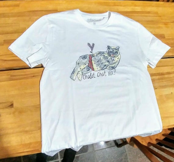Téléchargement gratuit Images T Shirts Handpainted Erotic And Humorous Cat The Sweater Is Etsy dernière par