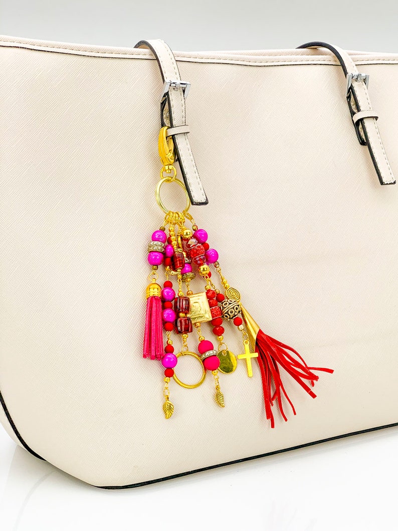 pocket tree lucky charm handbag jewelry handbag unique key ring keyfob Keychain Glamour keychain pendant