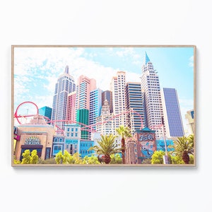 Las Vegas Print, Las Vegas Wandkunst, Las Vegas Poster, Las Vegas Fotografie, Nevada Digitale Kunst, Sofort Download, Las Vegas druckbare Kunst