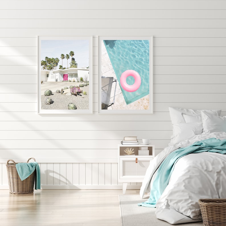 Set of 35 Palm Springs Wall Art Prints Palm Springs Print Etsy