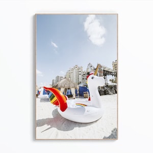 Miami Beach Print, Nursery Wall Art, Florida Print, Miami Digital Art, Digital Download, Wall Art Print, Beach Photography, Instant Download