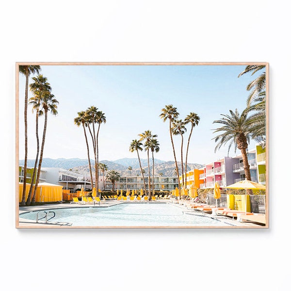 Palm Springs Digital Download, Palm Springs Print, California Wall Art, California Desert Print, Palm Springs Poster, Palm Springs Photo Art