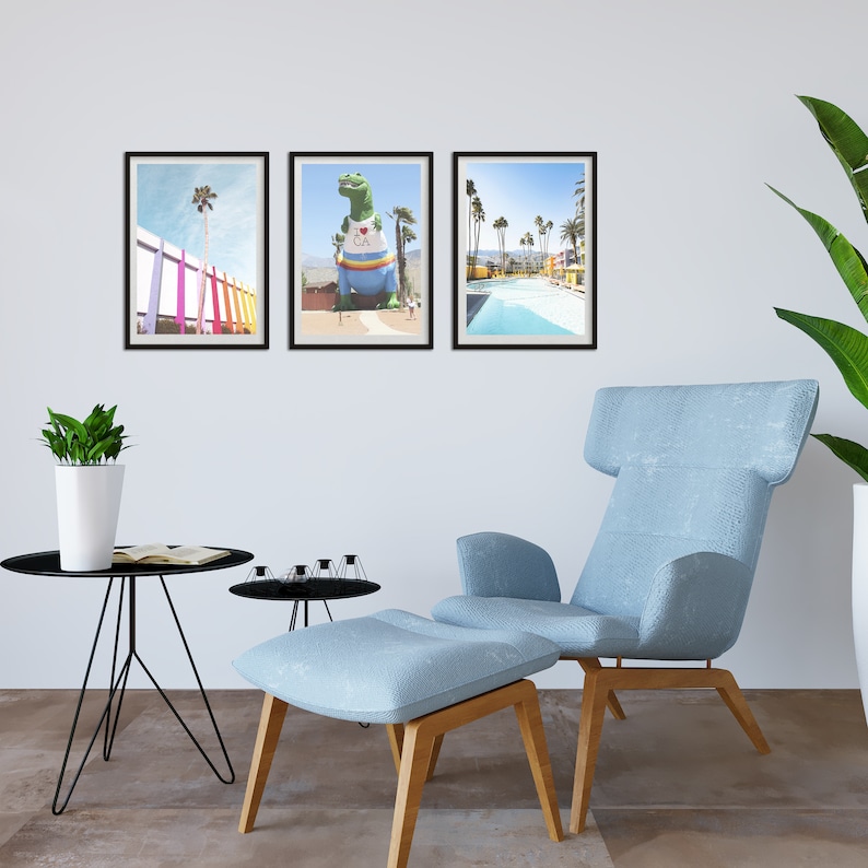 Set of 35 Palm Springs Wall Art Prints Palm Springs Print Etsy
