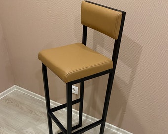 Chair accent,dining,lounge,bar,metal,counter height,vintage,kitchen,leather,modern,with backs,
