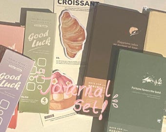 Elegante Schreibwaren Geschenkbox | Planer Journal Set