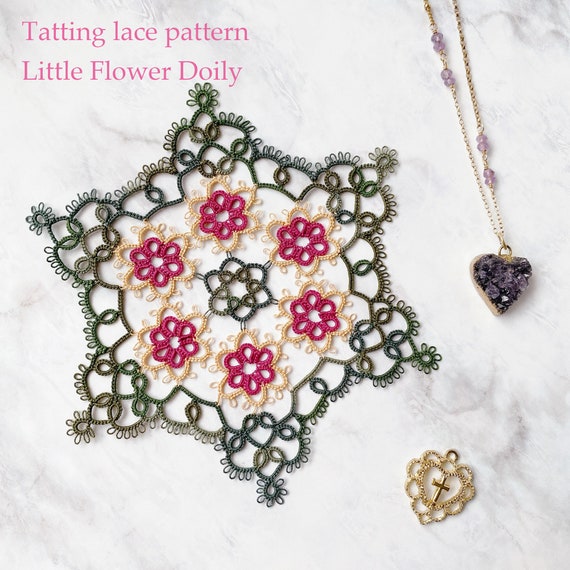 【はははのはあ】タティングレース ドイリー 新刊のお知らせ 「タティングレースのモチーフ&ドイリー」 発売日