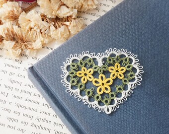 Tatting lace Pattern dahlia coaster[PDF file Downlode]