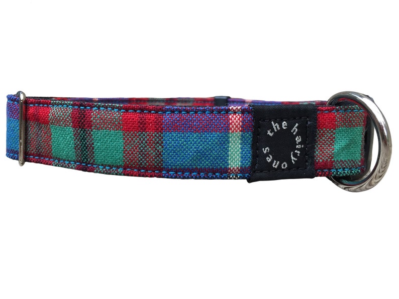 Edinburgh Scottish TartanPlaid Dog collar with ID tag /& personalised engraving Australia