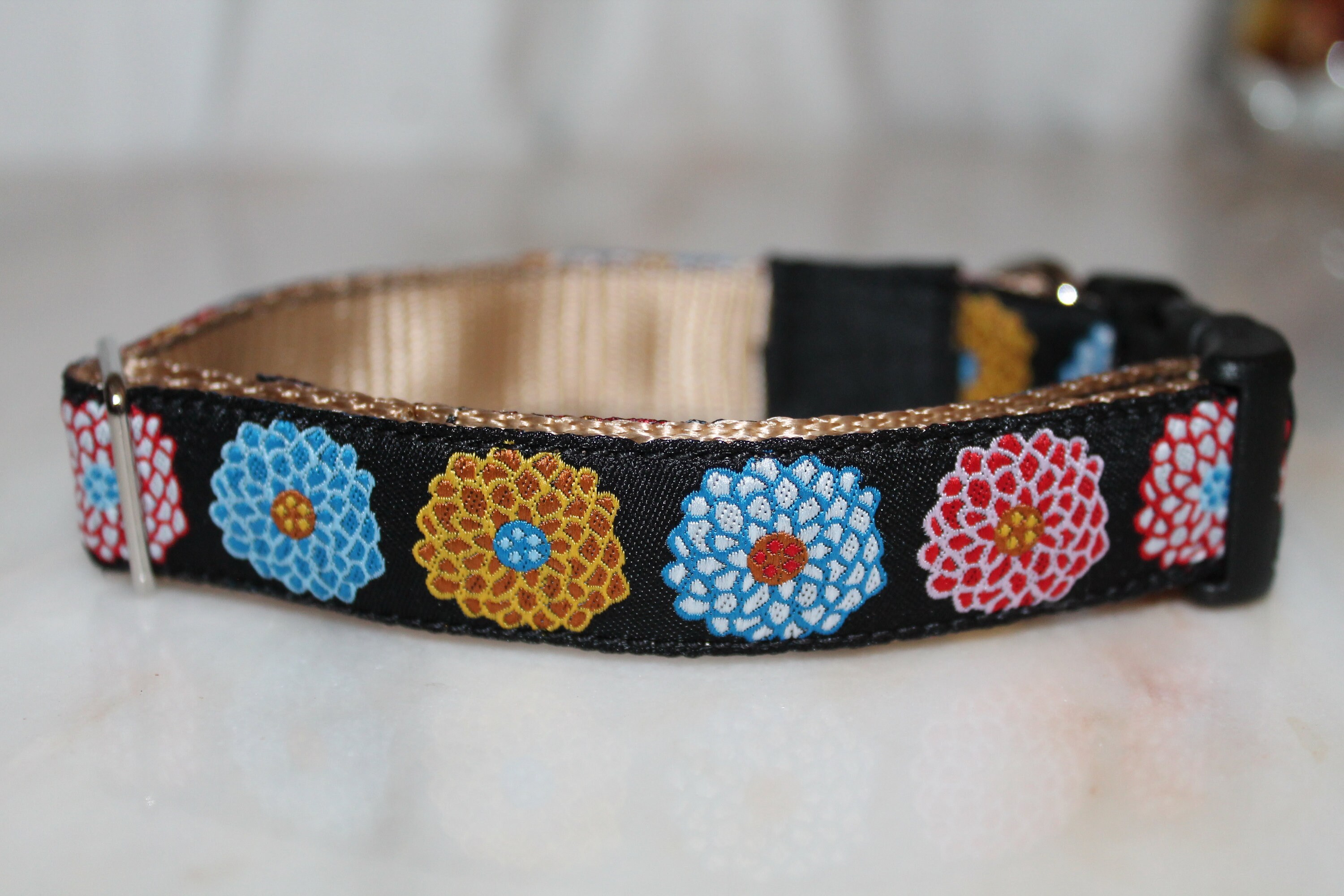 Bella Adjustable Dog Collar Australia comes with a matching ID Etsy