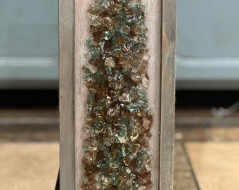 Crushed Glass eingerahmt Weihnachtsbaum Dekor