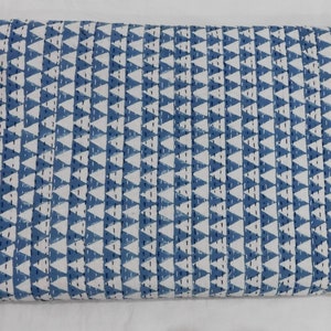 Indian Kantha Throw, Indian Cotton Kantha Quilts,Kantha Bedspread , 100% cotton, Handblock Kantha Quilt,Gudari Cotton