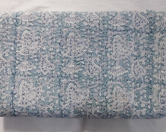 Indian Handmade Kantha Quilt Bedspread Throw Cotton Blanket - Etsy