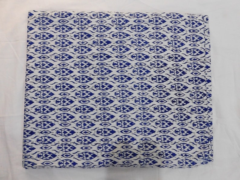 100/% cotton Handmade Kantha QuKantha Cotton Gudari Indian Kantha Throw Indian Cotton Bedspread Kantha Quilts Handblock Kantha Quilt