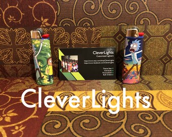 Rick & Morty Lighters Set of 2