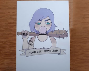 Good Girl Gone Bad | A6 Print