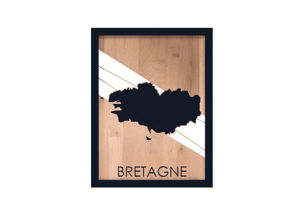 Tableau Région Bretagne sur Bois