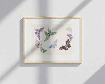 Kamisaka Sekka Woodblock Print: Japanese Minimalist Art (Digital Download)