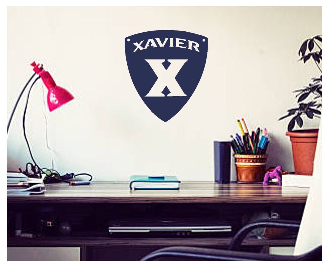 Xavier Logo Wall Art Metal Xavier University, Plus Optional Ornament - Etsy