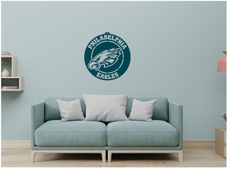 Philadelphia Eagles Metal Wall Art Etsy
