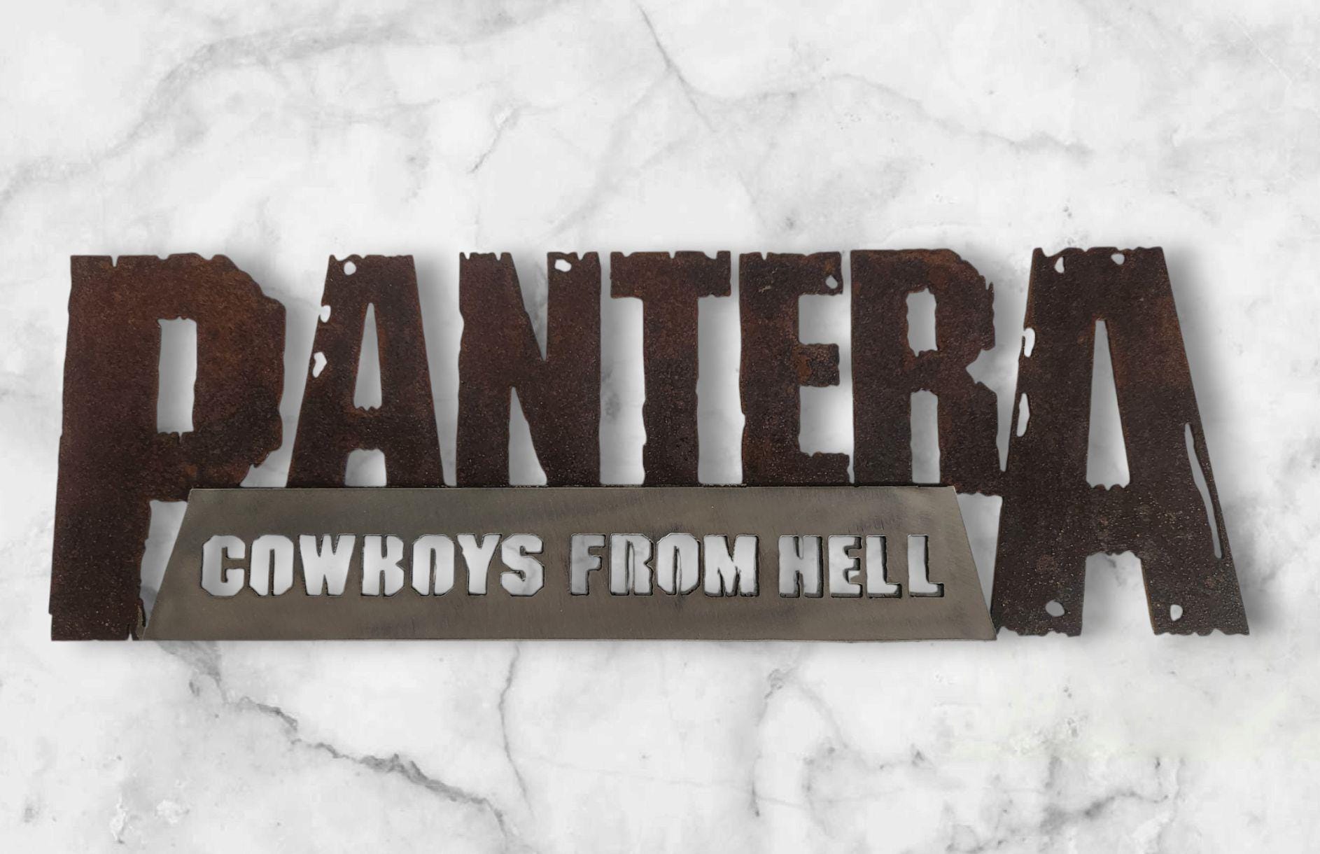 Pantera Cowboys From Hell Wall Art. - Etsy