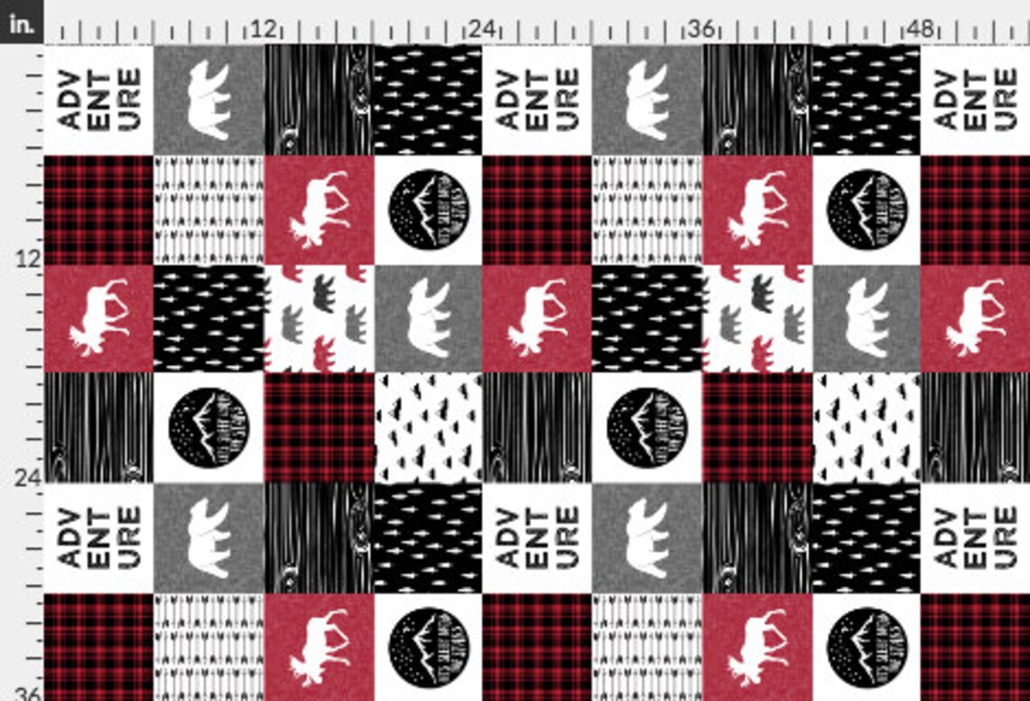 Buffalo Plaid Baby Blanket Plaid Lovey Minky Baby Blanket Etsy