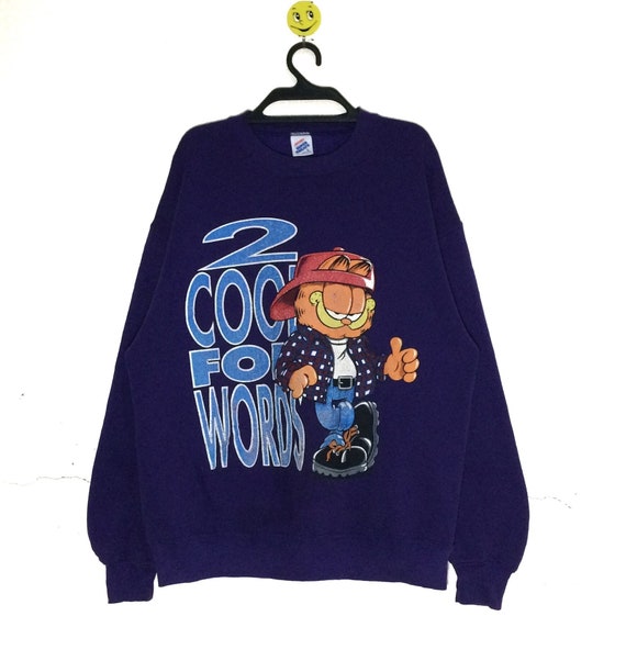 vintage garfield sweatshirt