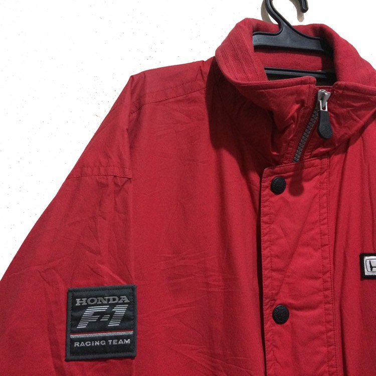 VTG Honda Racing Fleece Jacket Formula Uno | eBay