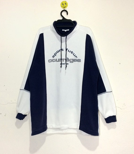 Rare!!! Vintage Courreges Sweatshirt pullover Vtg