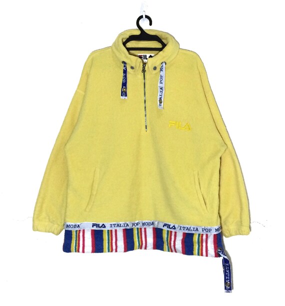 fila fleece sweatshirt