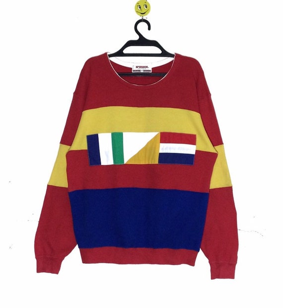 Rare!!! Vintage McGREGOR Usa Multicolour Sweatshir