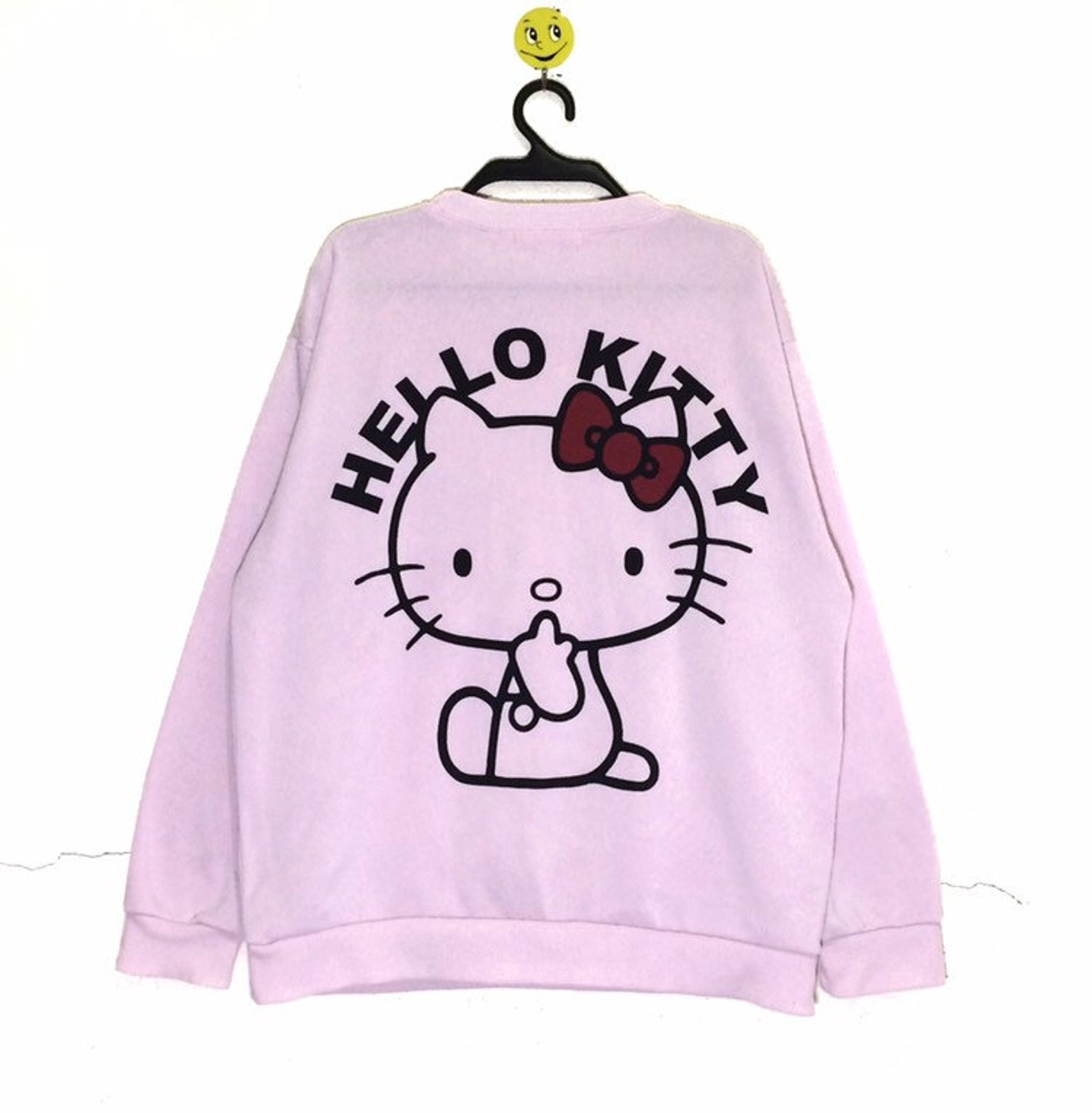 Rare Hello Kitty Over Print Sweatshirt Pullover Crewneck - Etsy