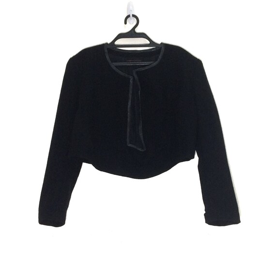 comme des garcons crop top
