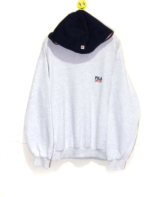 fila embroidered hoodie