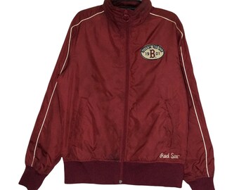 Rare Vintage Boston Red Sox Windbreaker 