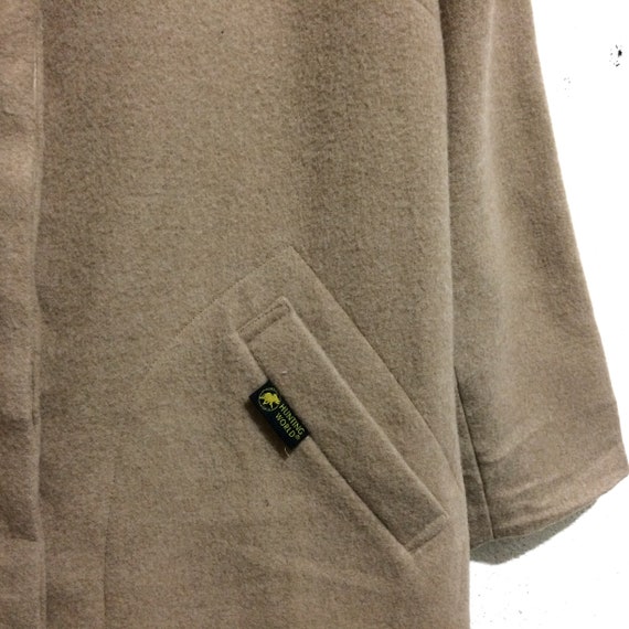 Rare Vintage 70's Hunting World Wool Jacket Vtg Italian Designer Sweater Wool Heavy Coat Made in Italy