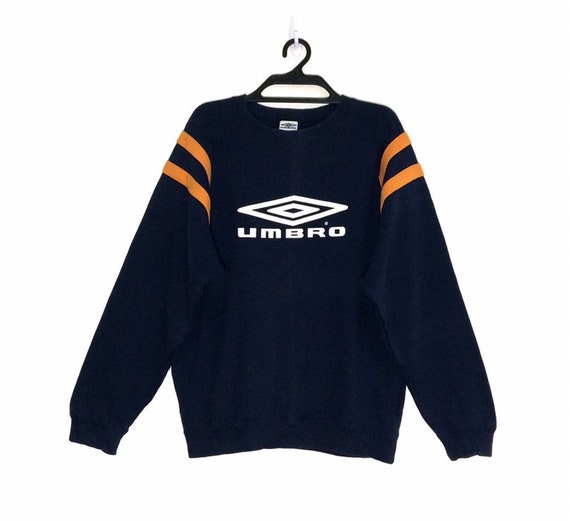 Rare!!! Vintage UMBRO spellout Big Logo Sweatshirt