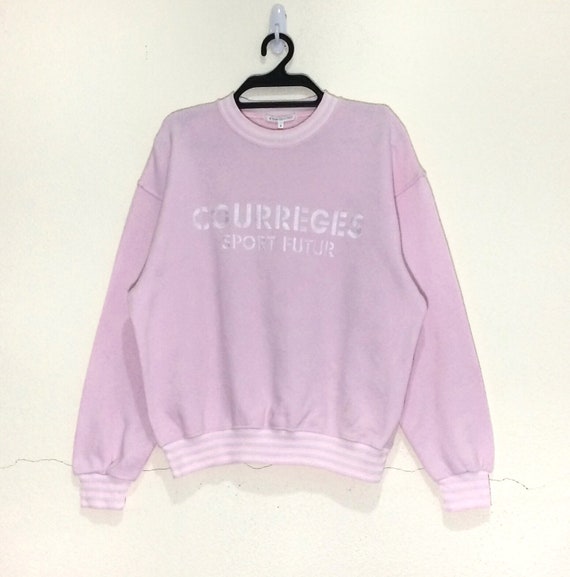 Rare!!! Vintage Courreges Paris Sweatshirt pullove