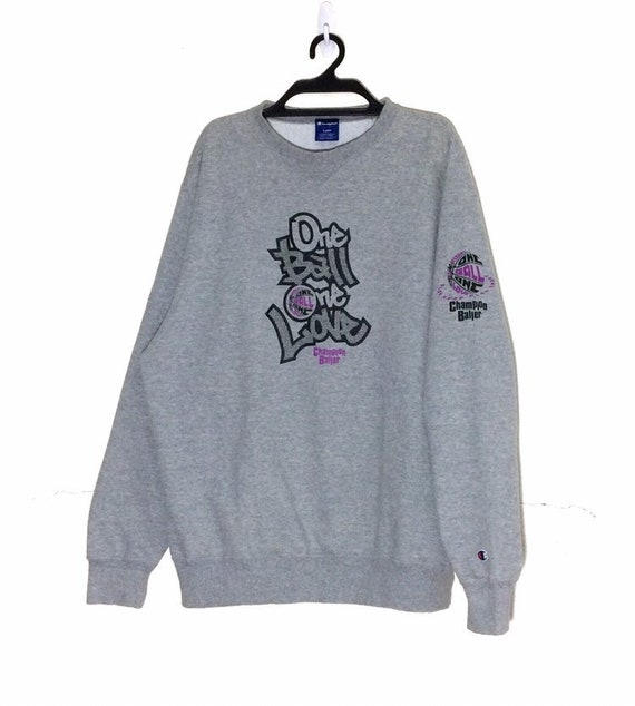 Rare!!! Vintage Champion Products USA Sweatshirt V