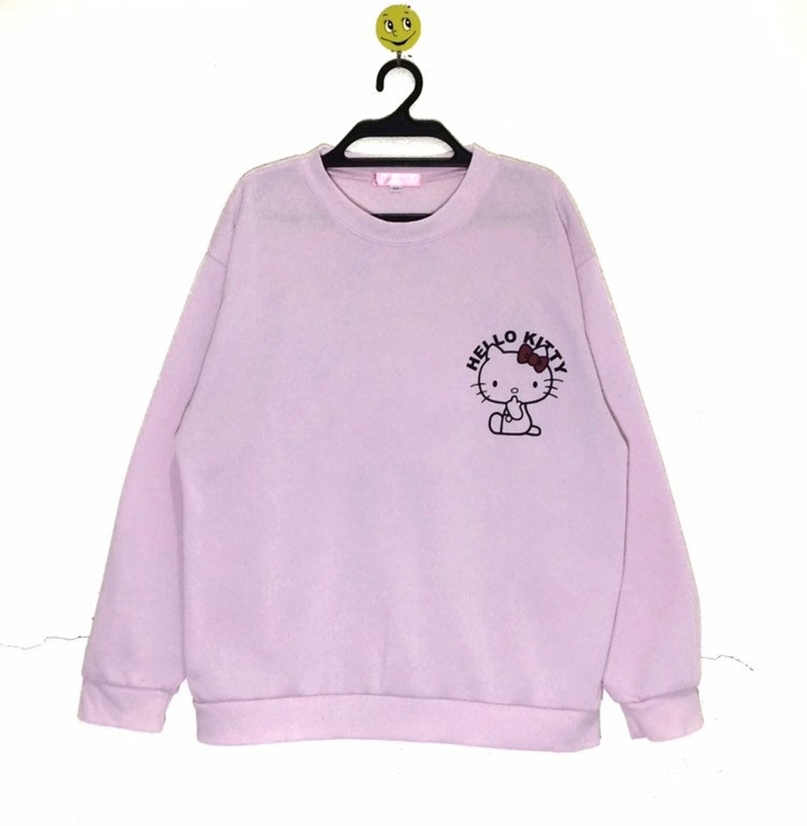 Rare Hello Kitty Over Print Sweatshirt Pullover Crewneck - Etsy