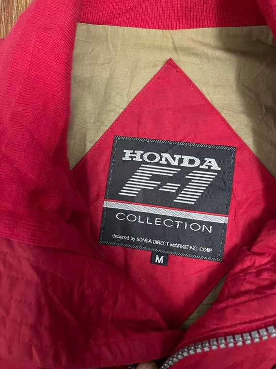 Rare Vintage Honda Grand-prix Racing Team Formula1 Jacket Rare Vintage Honda Grand-prix Racing Team Formula1 Jacket