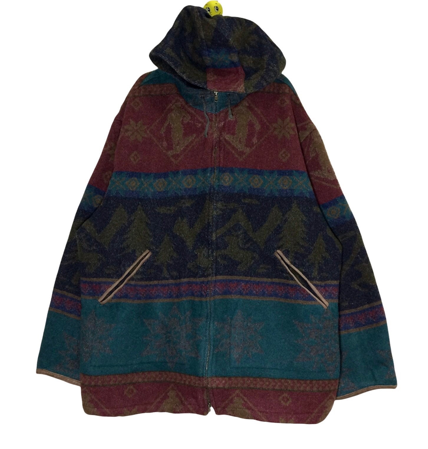 Rare Vintage L.L. Bean Navajo Wool Jacket Vtg Aztech - Etsy