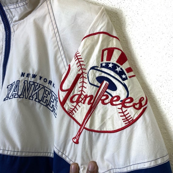 Nike - Maillot de Baseball MLB New-York Yankees Nike Replica Road Gris
