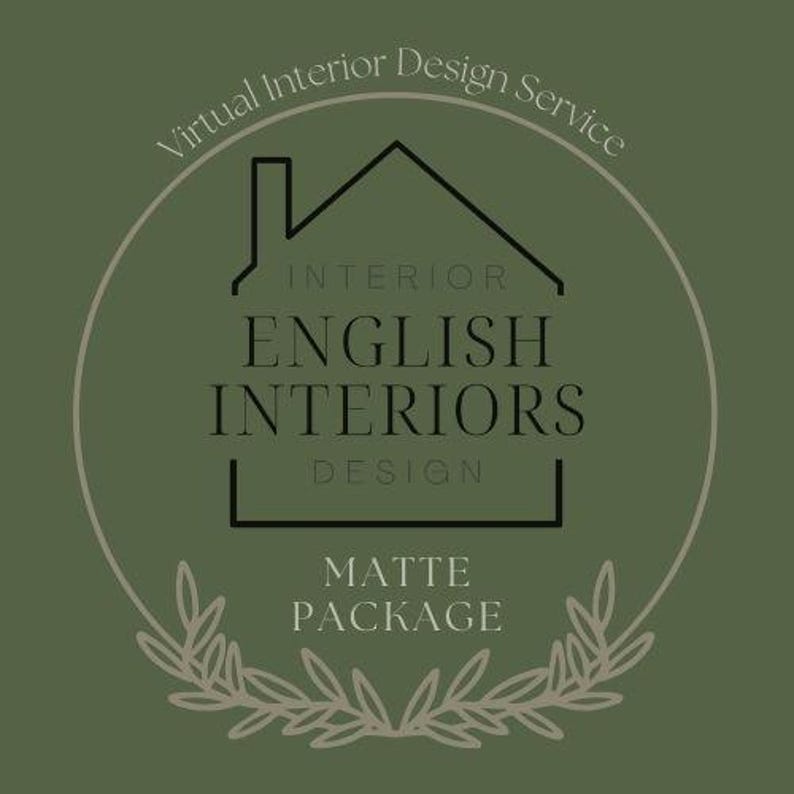 Virtual Interior Design | Custom Room Design | Matte Package - Etsy